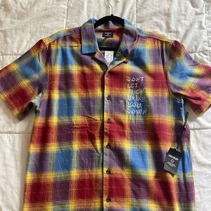 Pacsun short sleeve button down shirt.